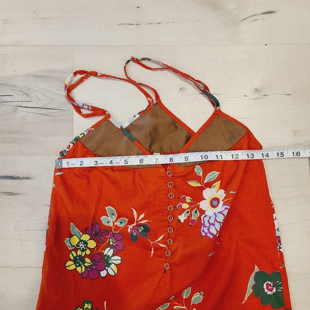 Farm Rio Floral Tank With Button Front - Picture 7 of 8